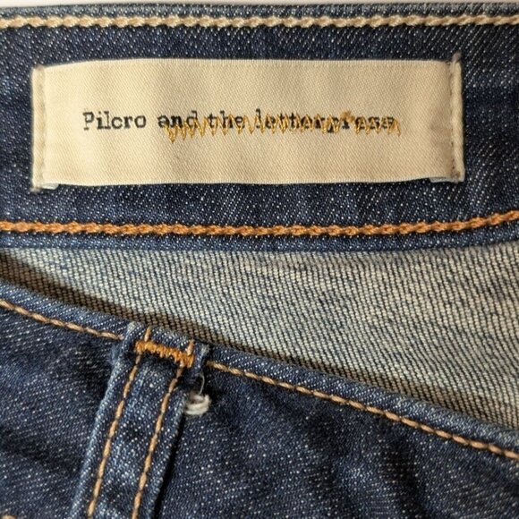 Pilcro & The Letterpress Stet Jeans Bootcut Blue Denim Womens Size 31 - Picture 4 of 15